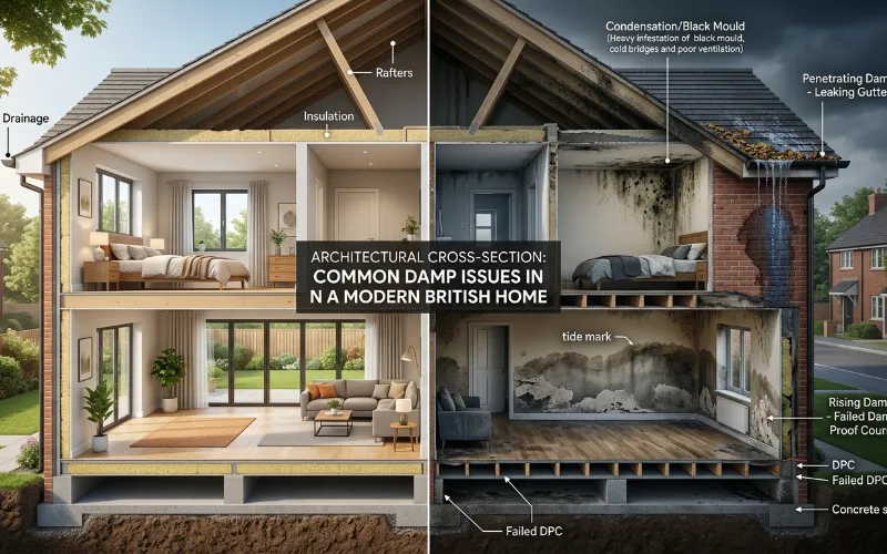 How to Fix Damp in a House: A Complete Guide to Damp Wall Solutions