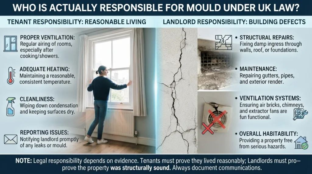 council blaming me for mould