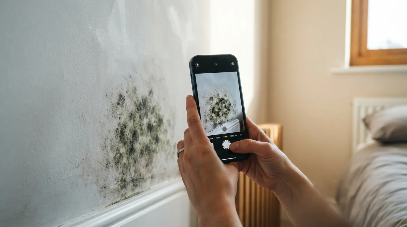 photos for damp claim