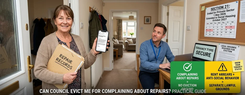 Can Council Evict Me for Complaining About Repairs? Practical Guide